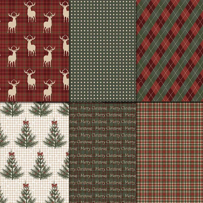 1Set Vintage Merry Christmas S - đánh giá và giá Graph Paper Pad