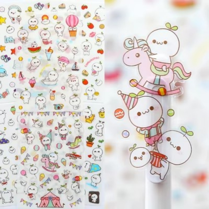 6 Sheets/Pack Cartoon Cat and  - đánh giá và giá Total Stationery & Office Supply