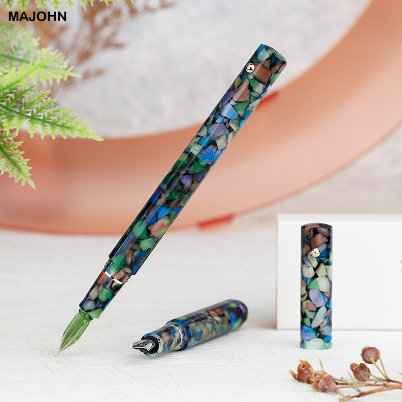 MAJOHN N8 Resin Glass Dip Pen  - đánh giá và giá Stationery Supplies Business