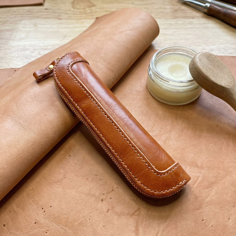 Vintage vegetable-tanned Leath - đánh giá và giá Tan Stationery & Office Supply