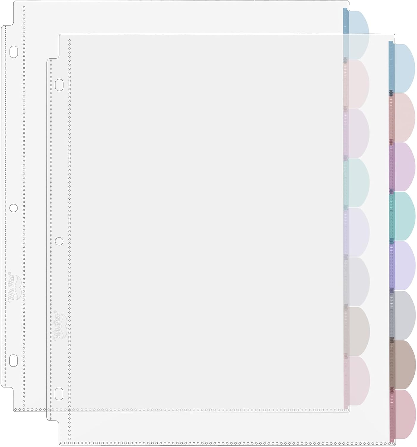 A4 Clear Sheet Protectors with - đánh giá và giá Index Tab Divider