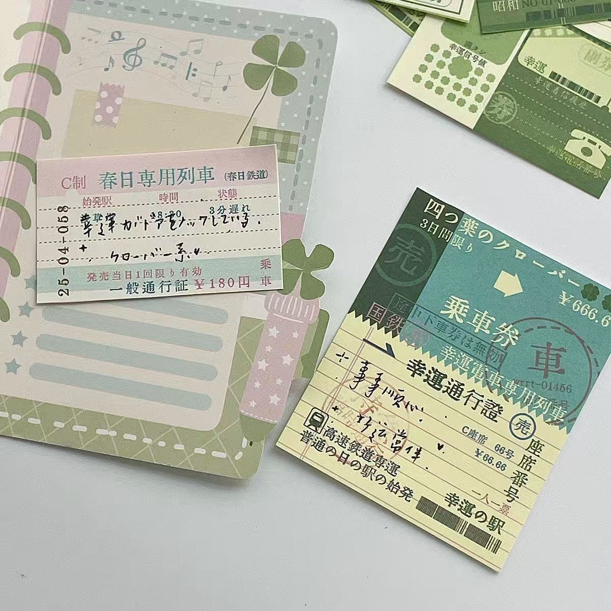 40PC Cute Four-leaf Clover Jap - đánh giá và giá Graph Paper Pad
