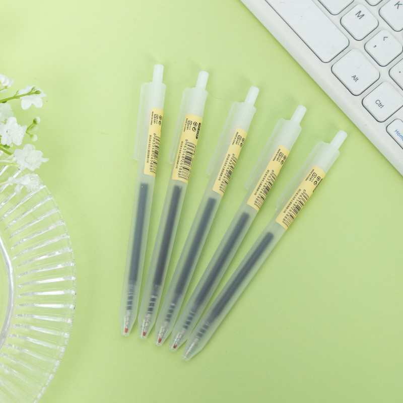 6/10Pcs 0.5mm Retractable Gel  - đánh giá và giá Stationery Supplies Business