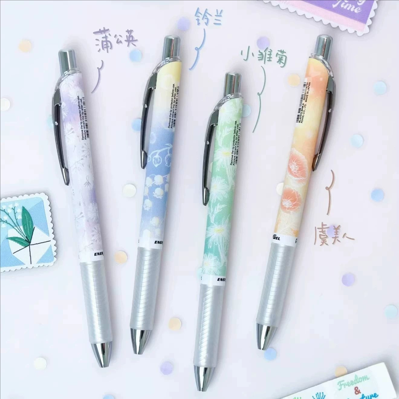 2026 New Japan Pentel Flower L - đánh giá và giá Pentel Pen Energel