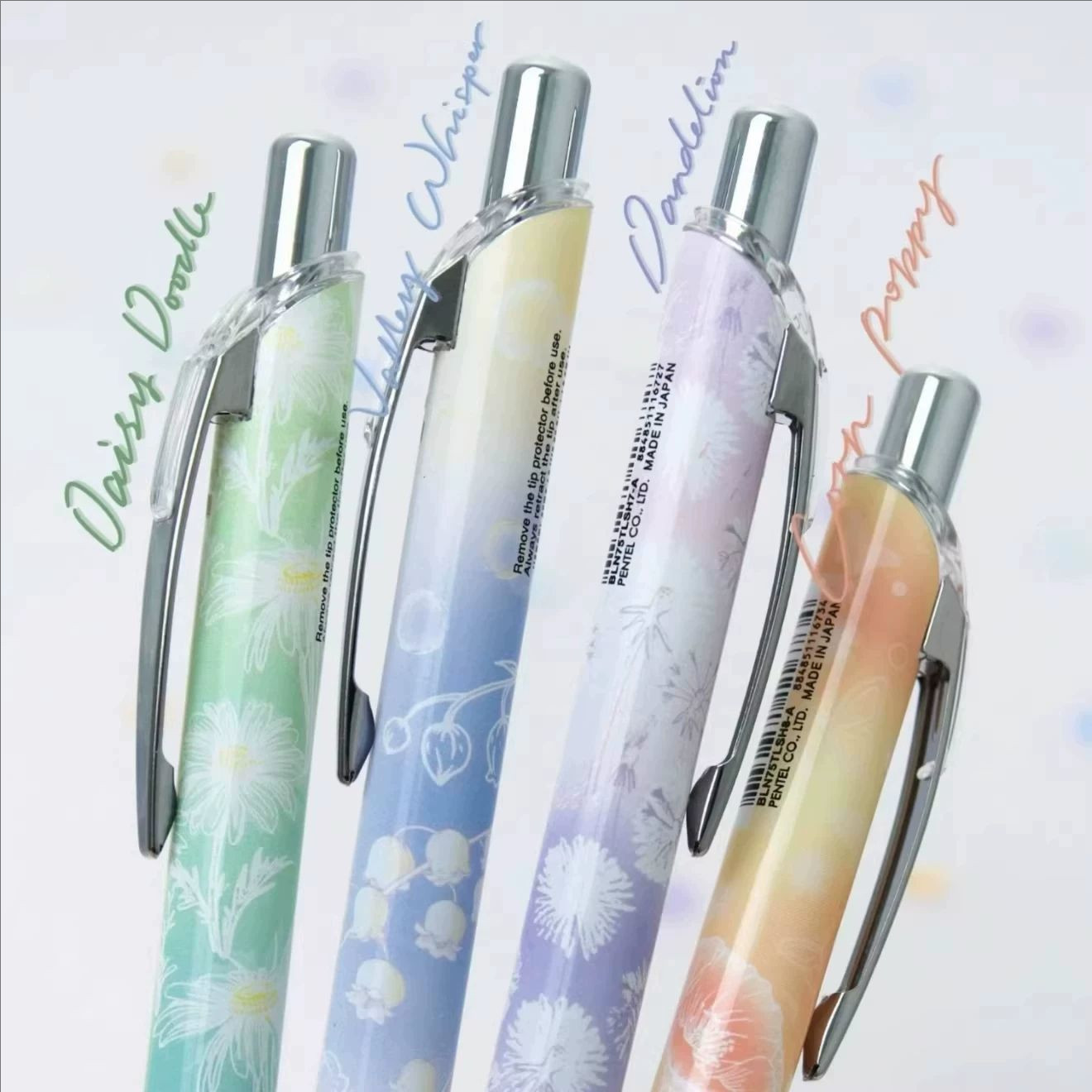 2026 New Japan Pentel Flower L - đánh giá và giá Pentel Pen Energel