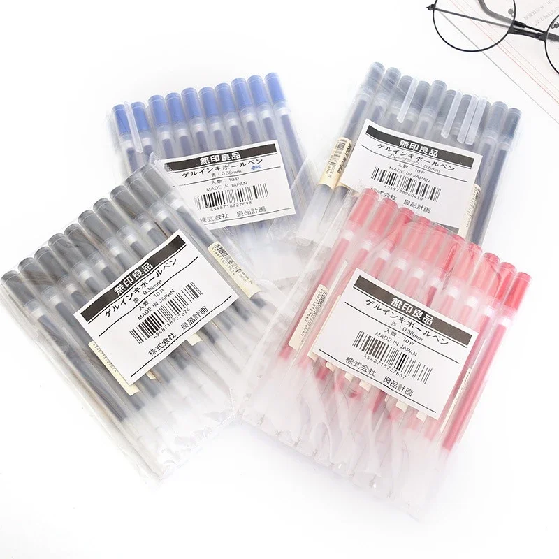 10-30Pcs/Set 0.38/0.5mm Gel pe - đánh giá và giá Stationery Supplies Business