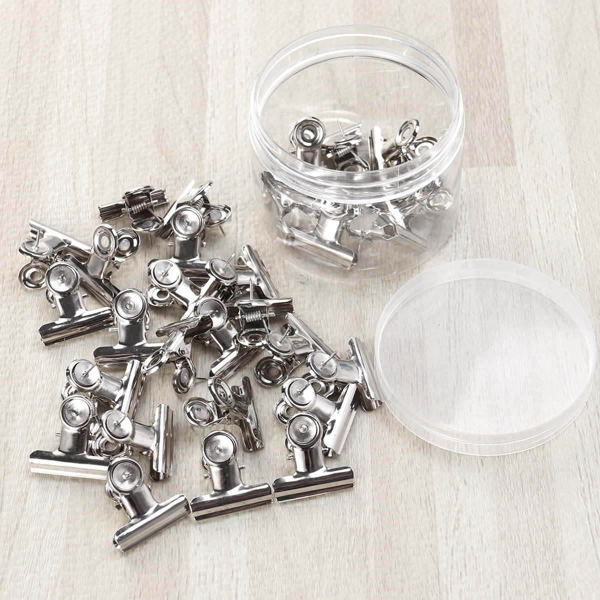 30Pcs Round Head Binder Clips  - đánh giá và giá Office Stationery And Supply