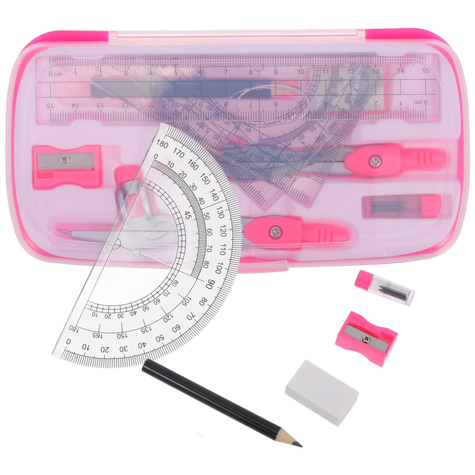 1Set Lightweight Portable Comp - đánh giá và giá Compass Geometry Set