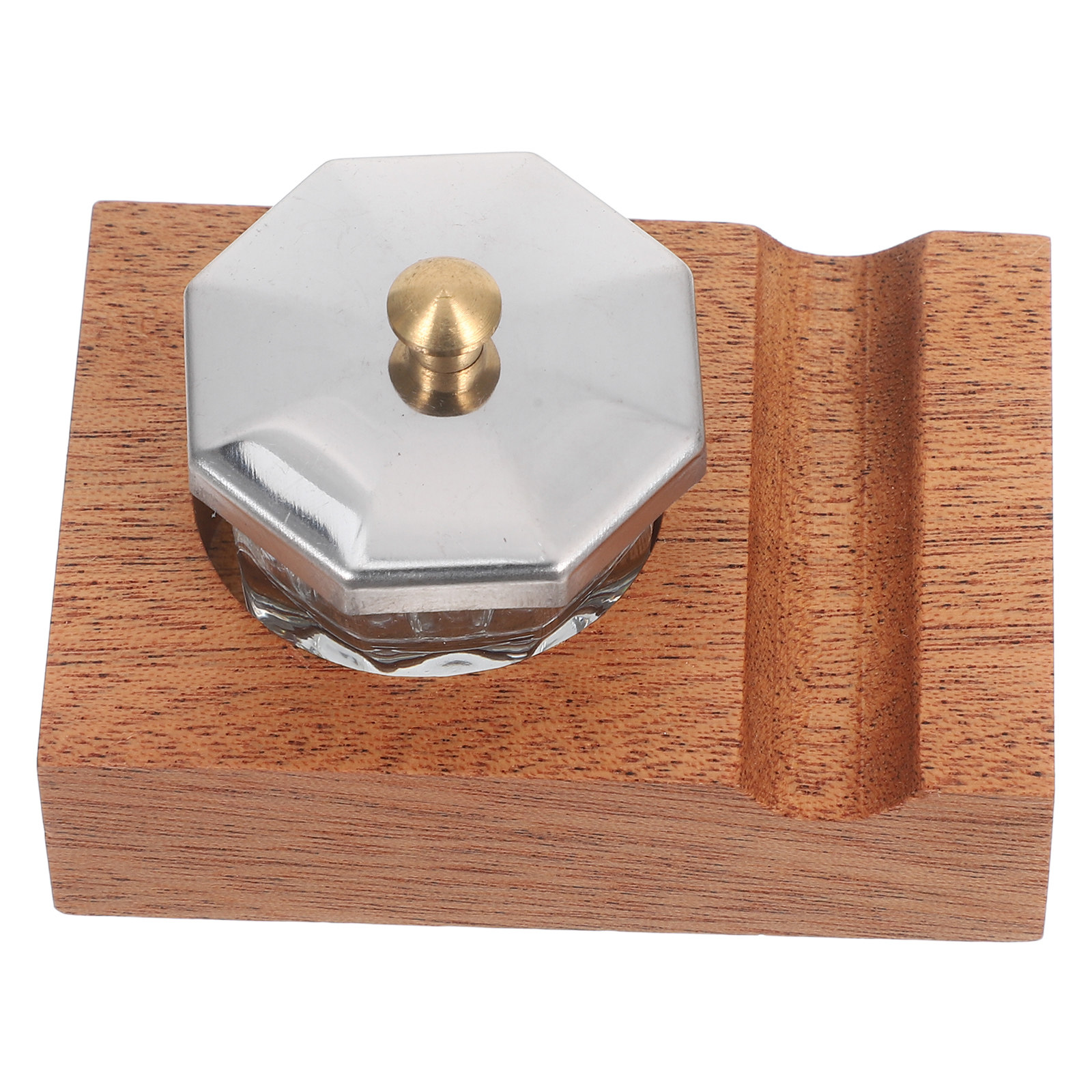 1Set Wooden Pen Stand Calligra - đánh giá và giá Calligraphy Ink Bottle
