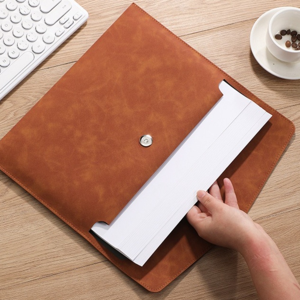 File Bag PU Leather Archive Fo - đánh giá và giá Office Stationery And Supply